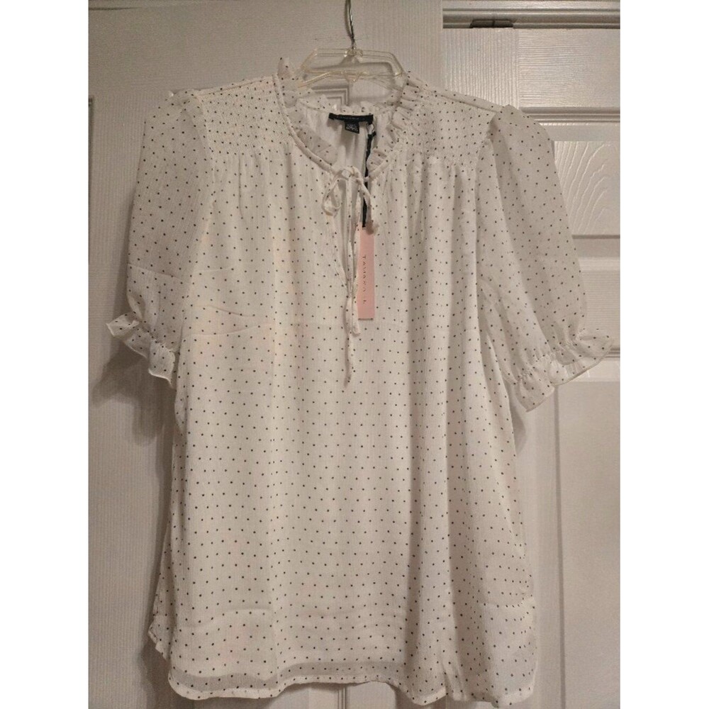 NWT Tamara H sheer blouse
